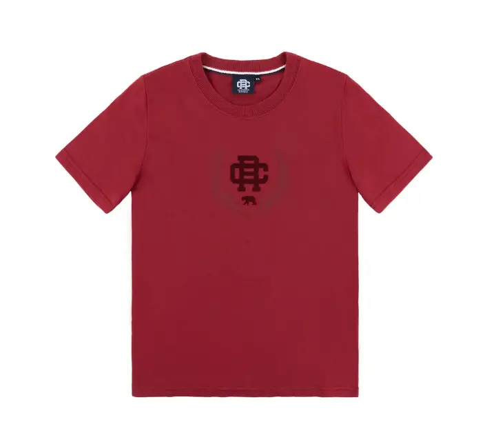 【CALIFORNIA REPUBLIC-台中店】CR深紅印花短袖TEE(女)-M