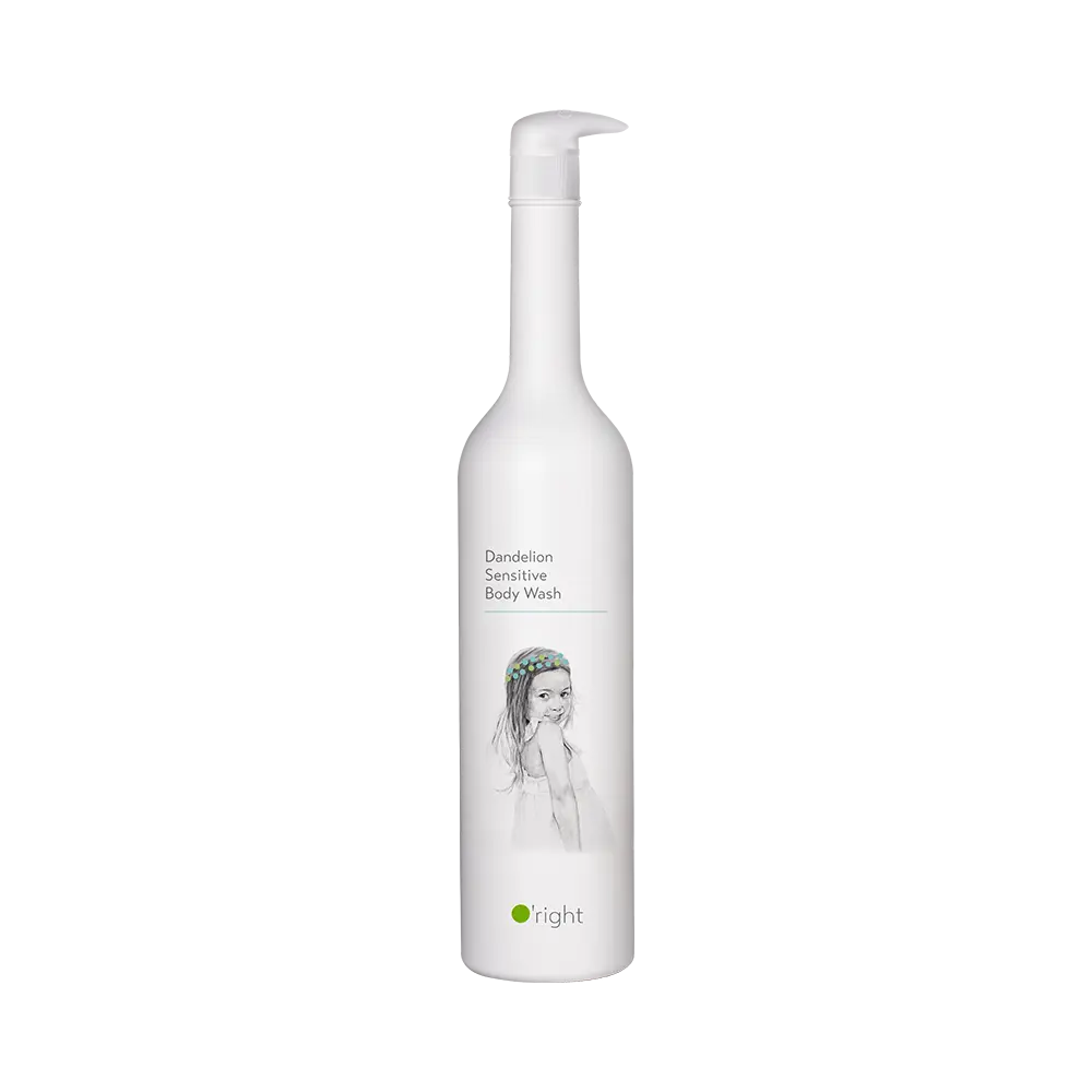 【台中店-O'right歐萊德】涼感洗沐呵護組-1000ml-蒲公英兒童溫和沐浴乳1000ml,下單1件，贈雨林精油防蚊液100ml