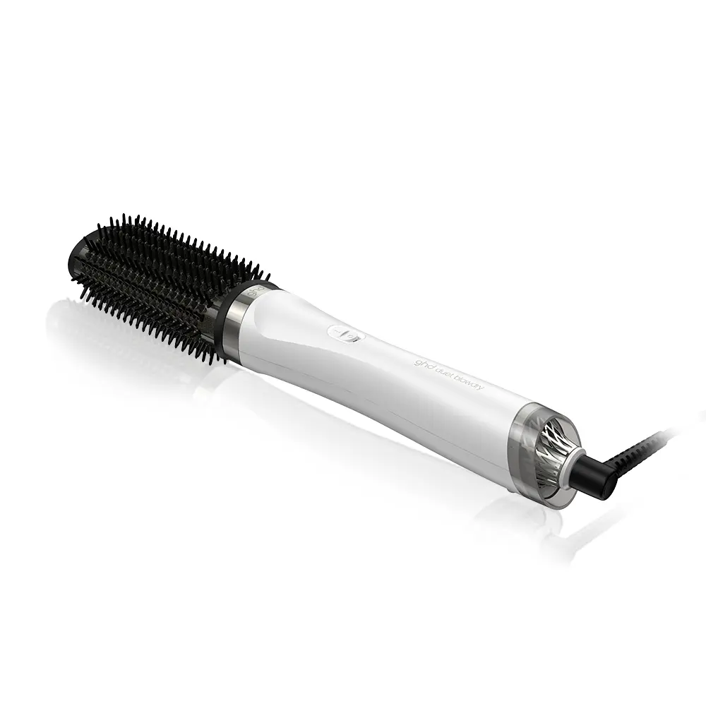 【台中店-STARBRANDS】ghd捲髮梳吹風機-白