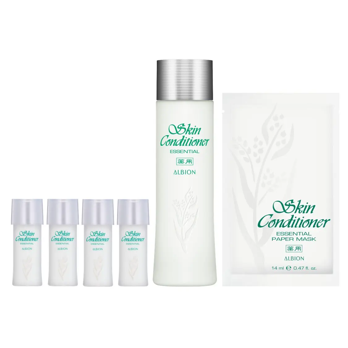 【雙12限定】ALBION 健康濕敷美肌組 加贈健水家族三件禮