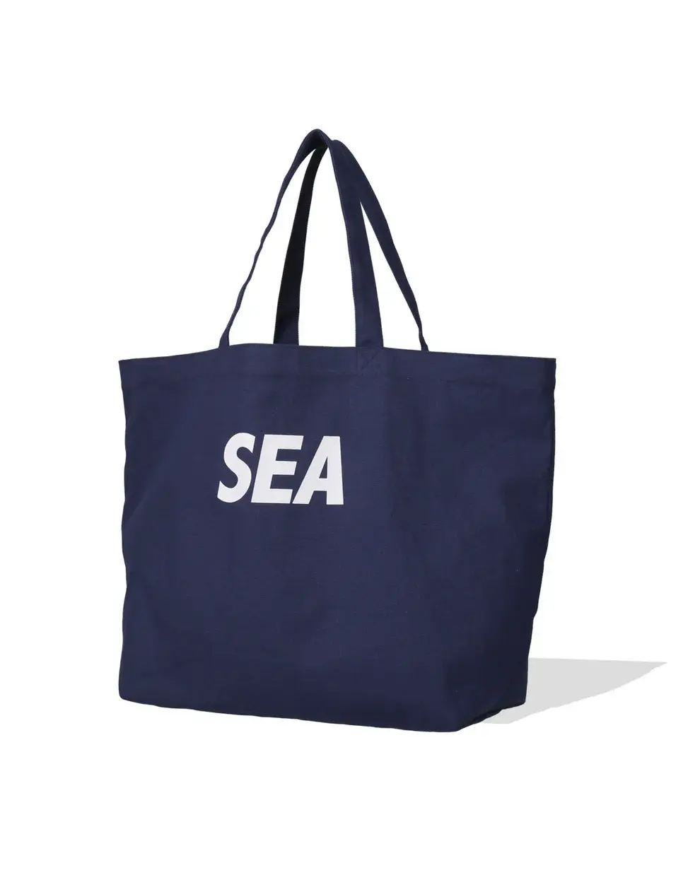 【WIND AND SEA】Canvas Big Tote Bag - BLUE
