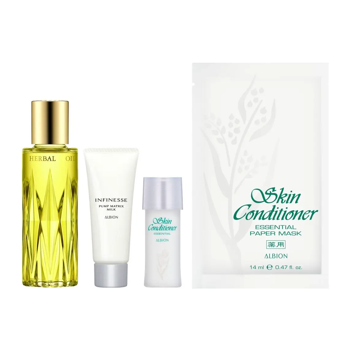 ALBION 黃金植萃全效精華油組