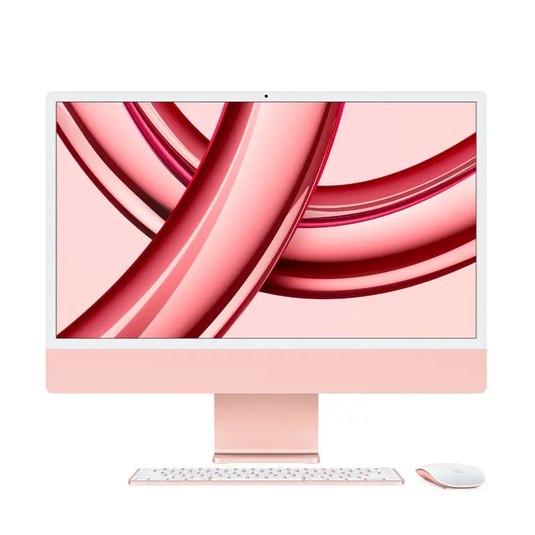 iMac M3 晶片 10GPU 8G/256G 粉色 MQRT3