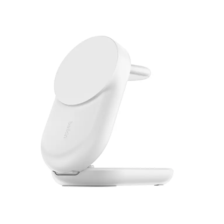 Belkin UltraCharge 25W 3合1折疊式磁吸充電器 白色