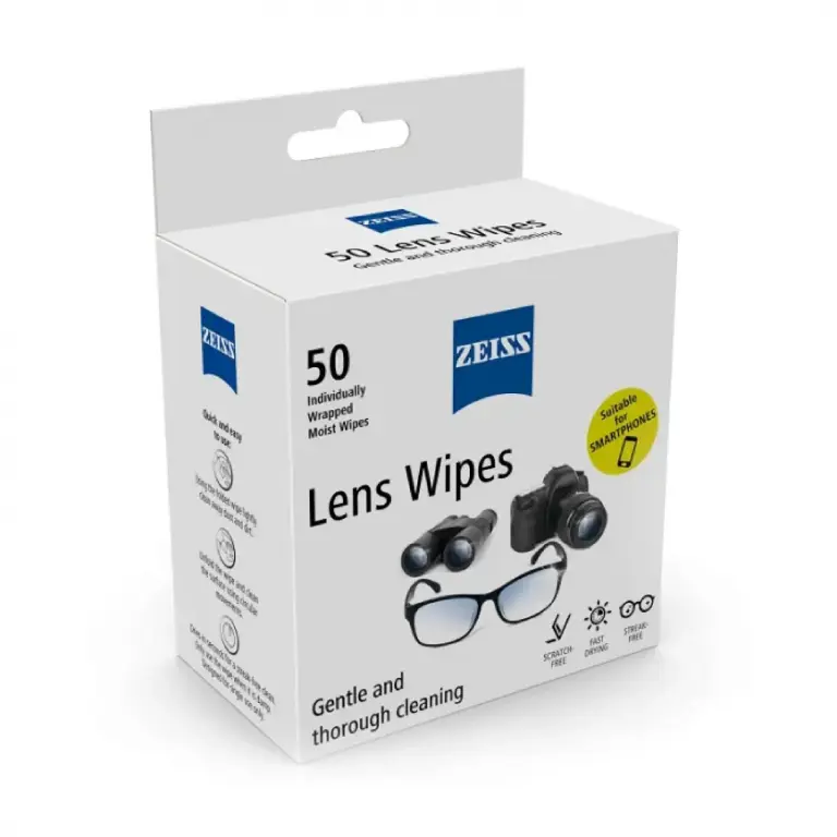 (加購) 蔡司 Zeiss 50入盒裝光學拭鏡紙