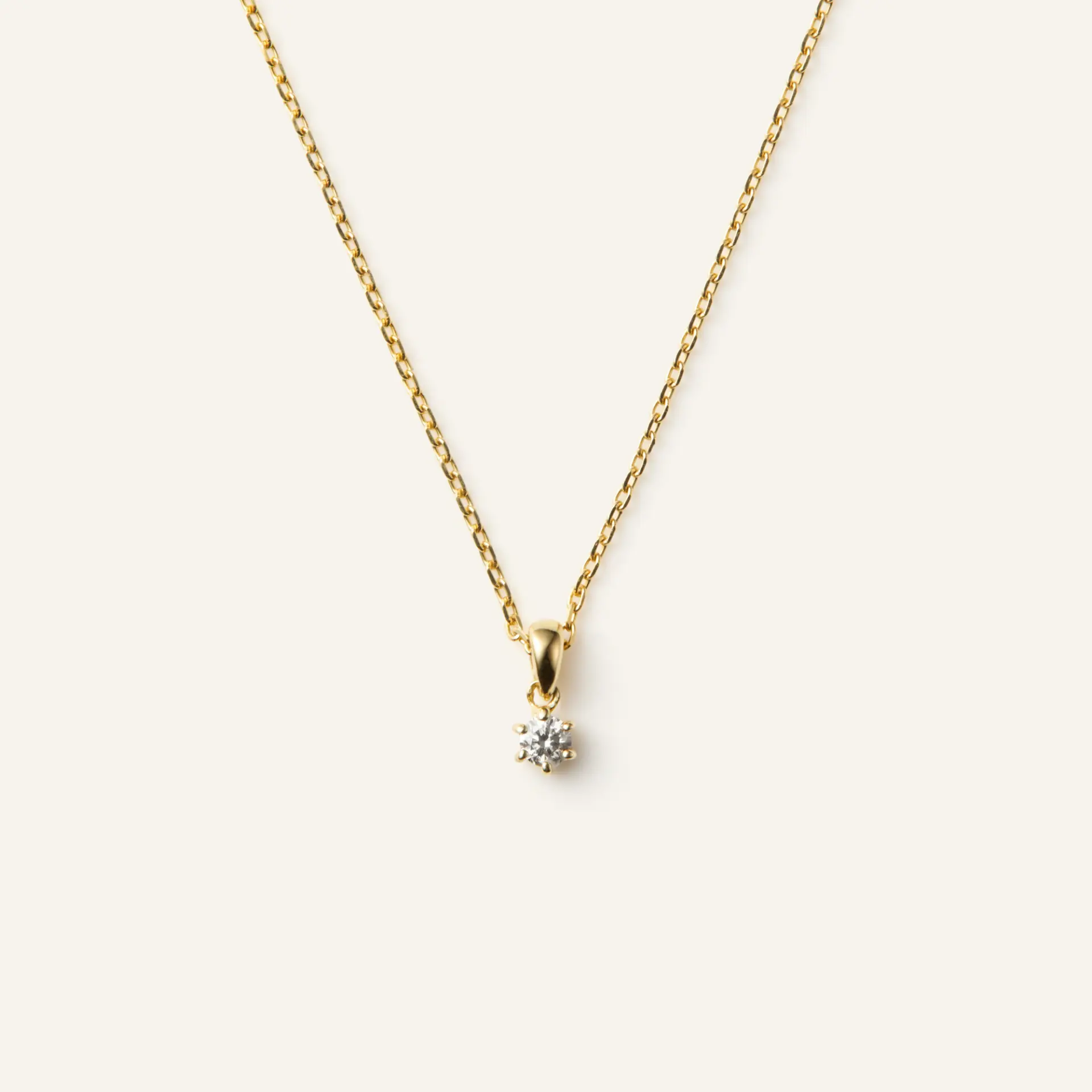 《限定品》純銀鑽石項鍊