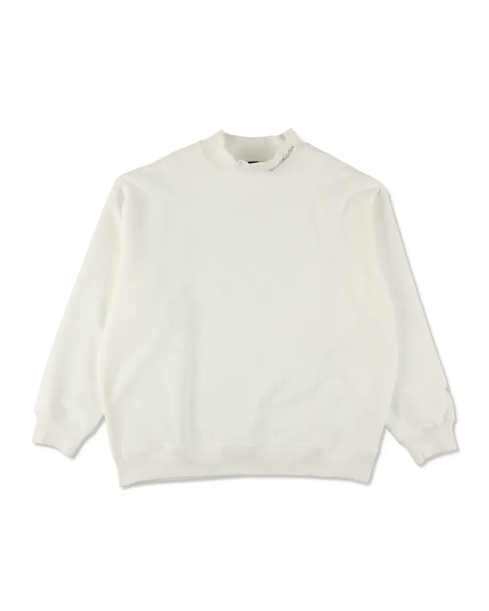 WIND AND SEA Mock Neck Sweatshirt White｜台北信義新天地A9｜skm