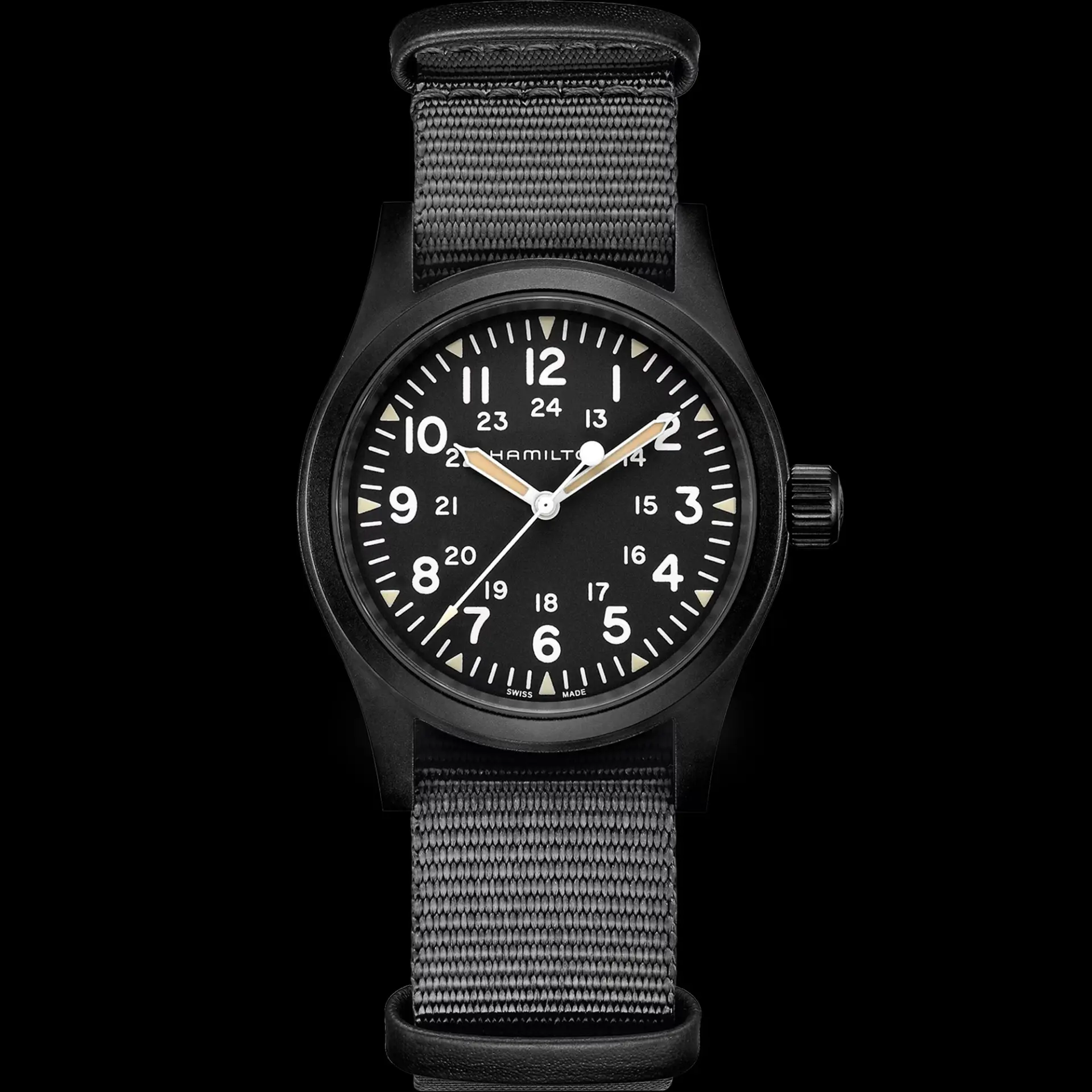 HAMILTON x 《揭密日》卡其陸戰 Mechanical 機械機芯 38mm