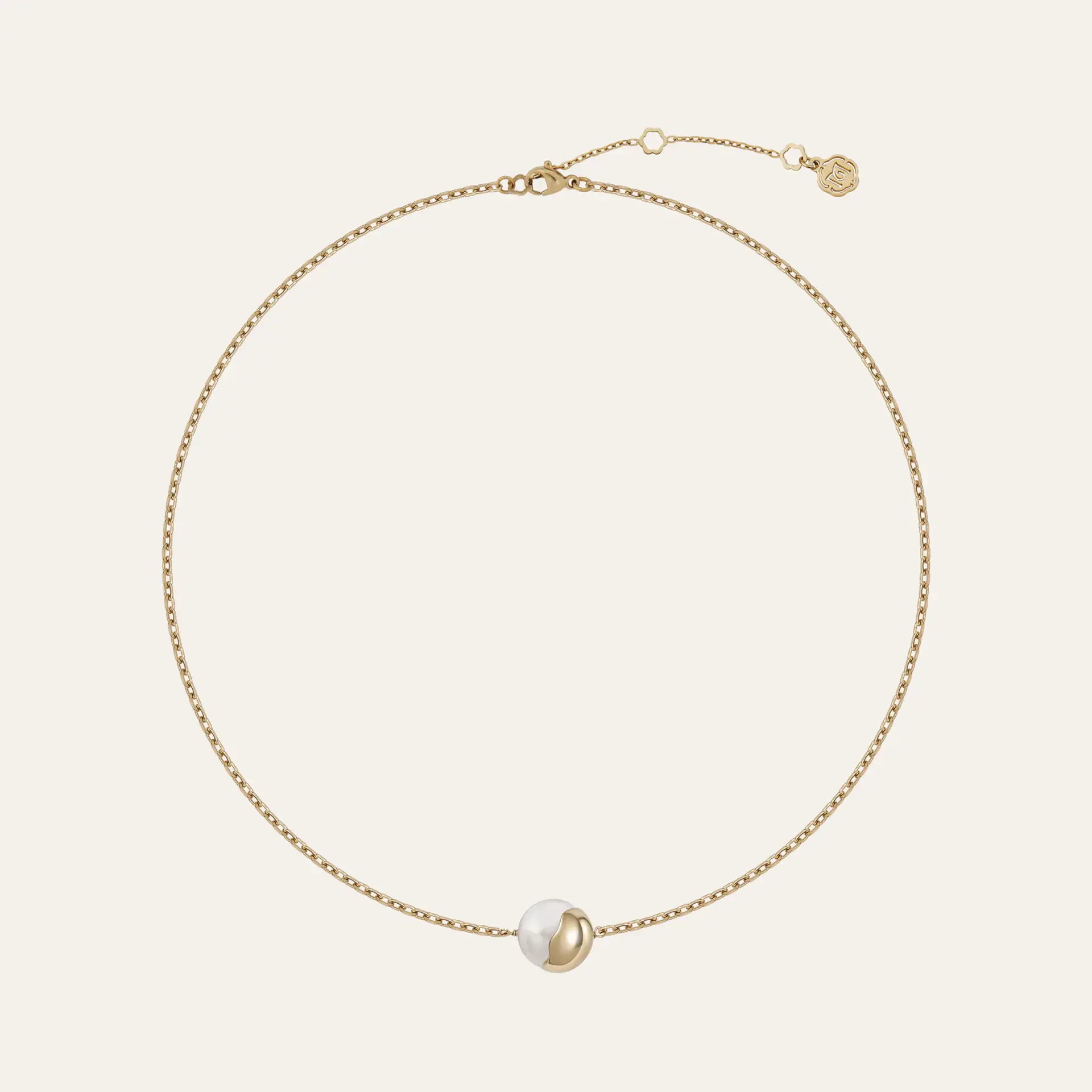 Minimalism - Tidal 珍珠項鍊 10mm