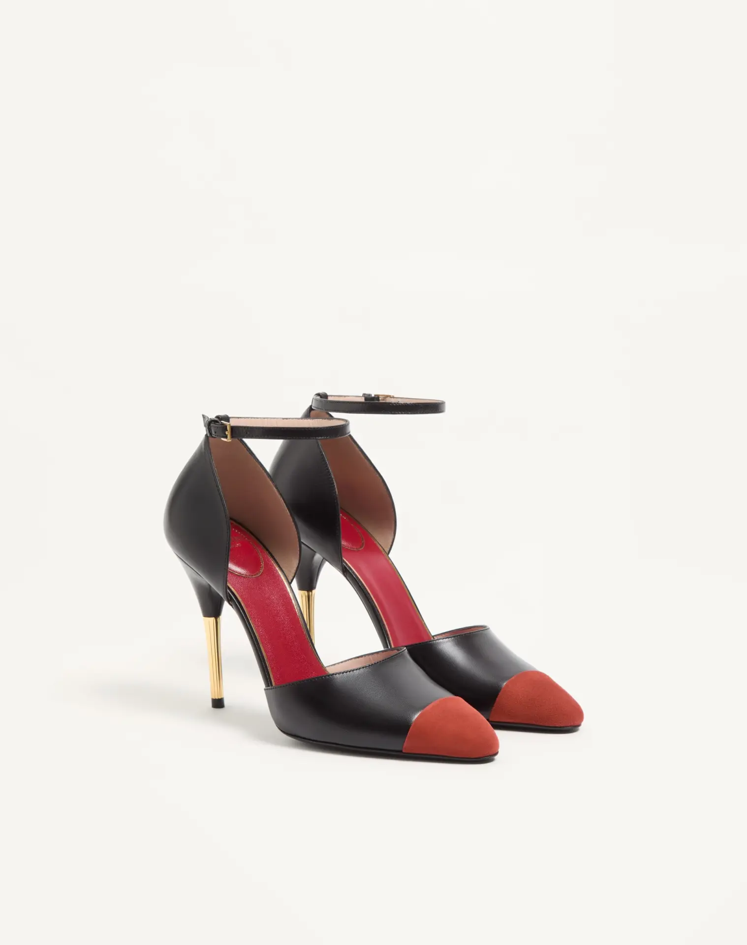 【VALENTINO】Sinead 羊皮繫帶高跟鞋