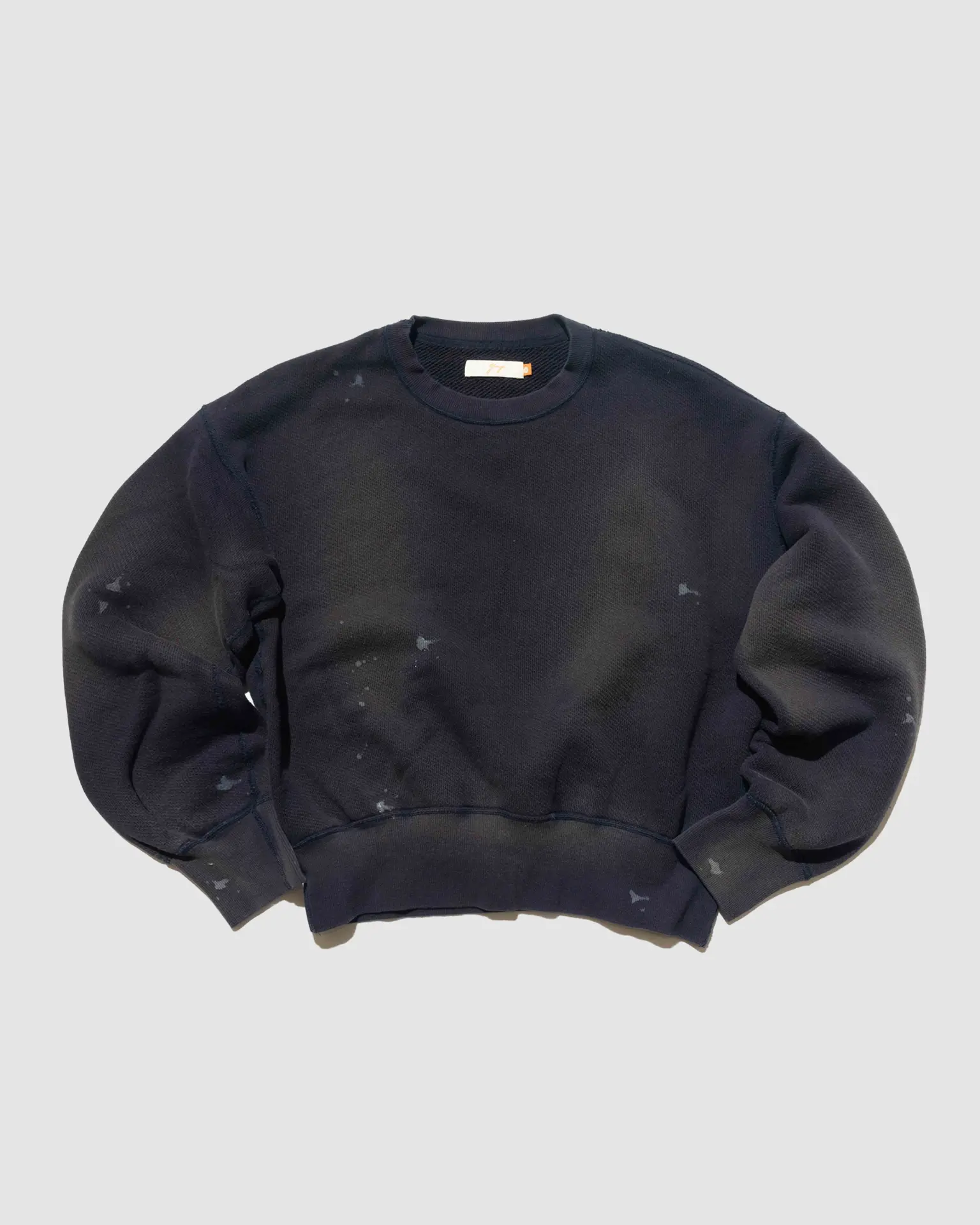 YANGI Vintage Distressed Fades Sweatshirt // SKM MEN'S 週年慶限定 水洗潑漆衛衣